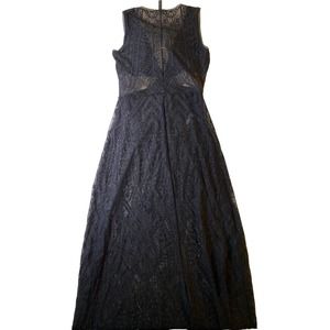 BCBGMaxAzria Black Lace Maxi Womens Dress Size XS